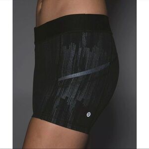 Lululemon What The Sport Short Scratch Match Black
